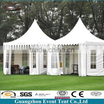 Strong aluminum pagoda tent 3x3m, small party tent for backyard