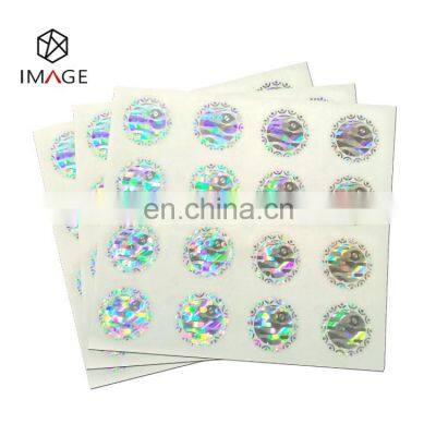 Beautiful Laser Demetallization Hologram Sticker