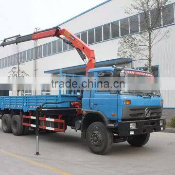 Dongfeng 6x4 truck mounted SANY crane 10tons with good price 008615826750255 (Whatsapp)