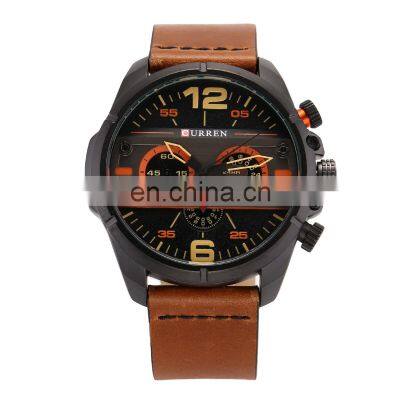 CURREN Waterproof Quartz Men's Watch Calendar Men's Watch Belt Men's Watch