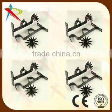 Metal curtain rod brackets with high quality and wholesale