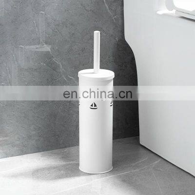 Toilet Brush With Stainless Steel Long Handle, Toilet Bowl Brush for Bathroom photo-5