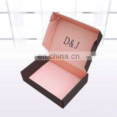 Free Sample Paperboard Carton Box Folded Corrugated Product Packing Cardboard Logo Printed Folding Colored Airplane Shipping Box photo-5