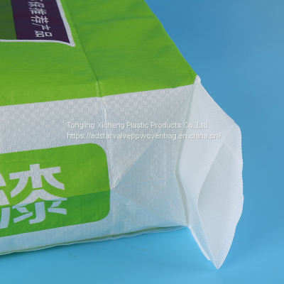 Flexo Polypropylene Cement Packing Bags Heat Sealing 300mm Putty Powder