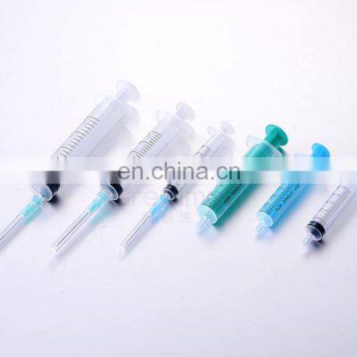 Injection Syringe ce Approved Hospital Medical 3 Parts Disposable Injection Syringe With Needle photo-4