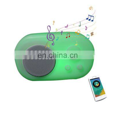 recharge speaker lamp rgb magic mood garden lights sound box soda can shaped speaker lmpara decorativa patio light