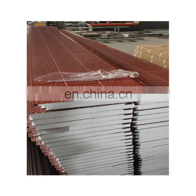 Southwestern wall insulation panel for interior panels polyurethane insulation house outdoor  metal carved sandwich panel