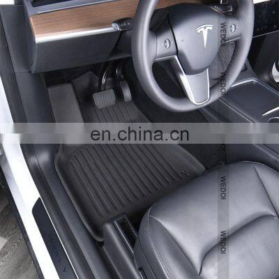 2022 XPE All Weather Car Mats for Tesla Model Y Customized 3D Car Floor Mat for 2022 Model Y Trunk Cargo Liners Car Accessories photo-5