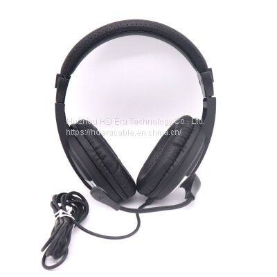 Wholesale Wired USB Conference Headset 3.5 Headset Business Headphones For The Office HD803