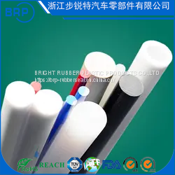 Ptfe Rod White Plastic Corrosion Resistant Chemical Resistant High Temperature Aging Ptfe Ptfe Extruded Rod