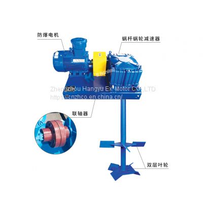 15KW Mud Agitator ,11KW mud mixer ,7.5KW Mud Agitators for Mixing of drilling fluid tank solids control system