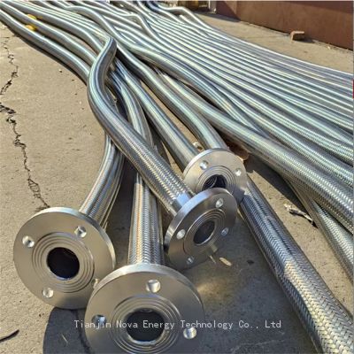 Steel wire braided stainless steel metal hose