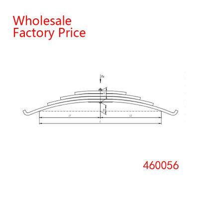 460056 Traily Trailer Parabolic Spring Arm Wholesale For Fruehauf