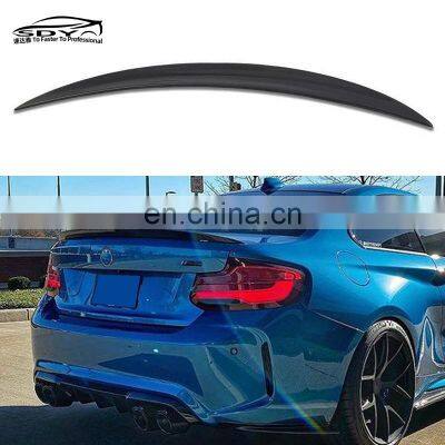 F22 F23 High Quality P Style Carbon Fiber Rear Spoiler Truck Spoiler For BMW 2 Series F22 F23