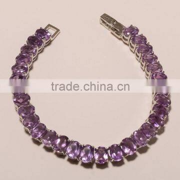 AMETHYST BRACELET ,925 sterling silver jewelry wholesale,WHOLESALE SILVER JEWELRY,SILVER EXPORTER,SILVER JEWELRY FROM INDIA