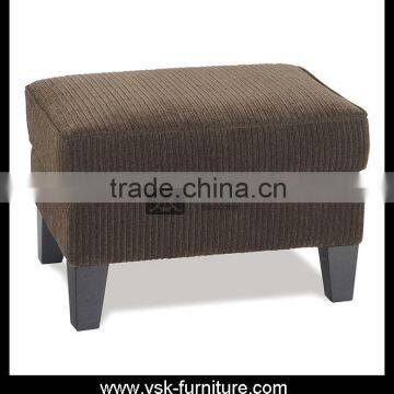 OT-006 Fire Resistant Velvet Fabric Stool