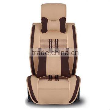 Best wholesale competitive price new design polyester full set heat auto leather seat cover