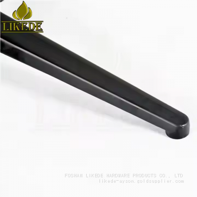 Hot Sale High Quality Aluminum Lounge Chair Base Black Metal Sofa Legs With Powder Coating Finish photo-5