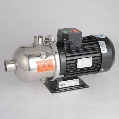 CNP CHL12 Series Horizontal Centrifugal Pumps High Pressure Stainless Steel Multistage Centrifugal Water Pum for Water Treatment