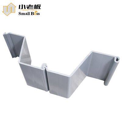 Philippines River protection Hot Selling Retaining Sea Walls No Steel Sheet Pile PVC Vinyl U Type Plastic Sheet Pile