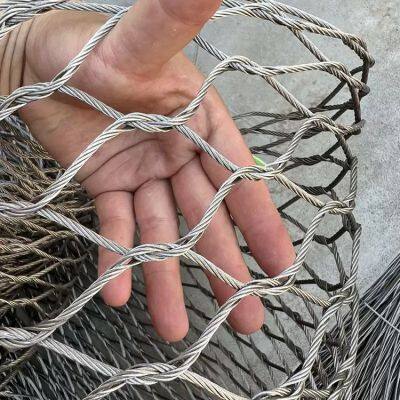 Stainless Steel Wire Rope Mesh for Animal Enclosures and Bird Netting photo-3