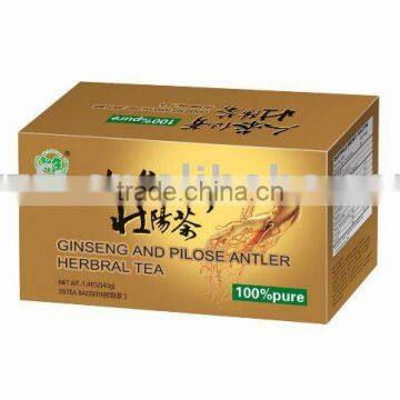 GINSENG AND PILOSE ANTLER HERBAL TEA(HEALTH TEA)