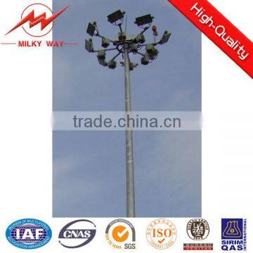 30m customized high mast light price with lifting system