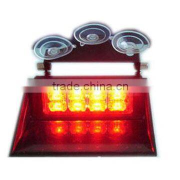 8W LED Amber Emergency Deck Dash Visor Lights for Vehicle Car HV-181 photo-3