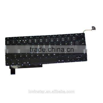 Factory Price Portuguese keyboard Replacement For Laptop Macbook Pro A1286 2008-2012