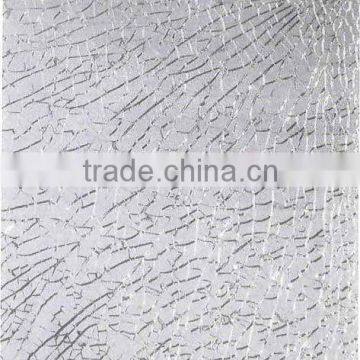ice-cracked tempered glass