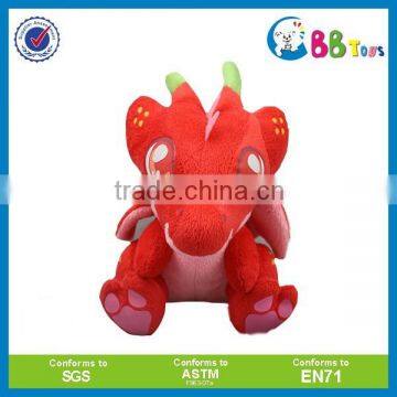 High quality hot selling customed nice cheap plush dragon stuffed animal toy