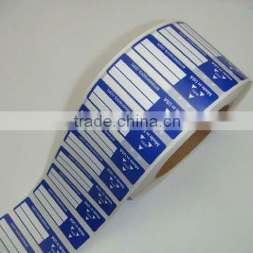 adhesive sticker