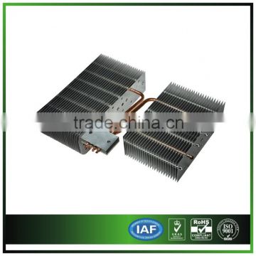 Aluminum Heatsink with 4pcs heatpipe for electronic refrigerator