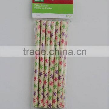 Many Patterns Of Party Straws For Your Choice Food Grade Paper Straws Party Supplies SC008 Many Patterns Of Party Straws For Yo