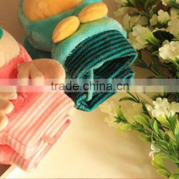 Plush Kids Gloves of Reindeer Style/Soft Stuffed Animal Gloves for Kids/Lovely Small Stuffed Glove