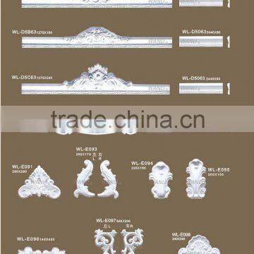 gipsum cornice decorative beading plaster cornice