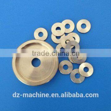 OEM Precision brass machining lathe parts with nice surface