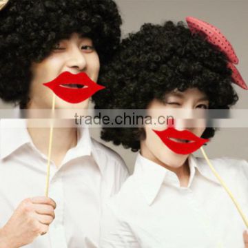 New Product DIY Funny Wedding Photo Booth Props Lovely Party Wedding Accessories Props