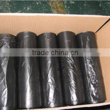 Rolling HDPE Black Plastic Garbage Bag