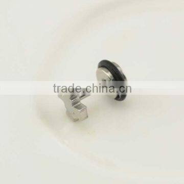 Cross Shape Earring Stud Surgical Steel Piercing Earring for Ladies photo-3