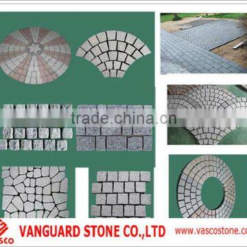 Exterior driveway &patio granite paving stones