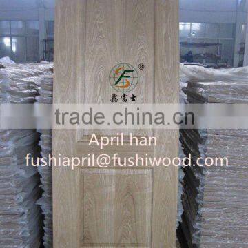 Natural ash HDF molded door skin