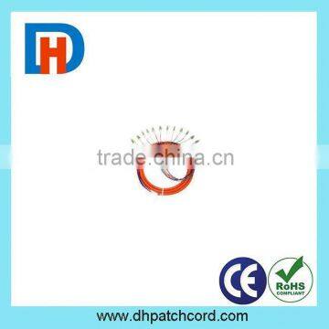 Round Type Colorful OM3 Fiber Optic Pigtail ST photo-3