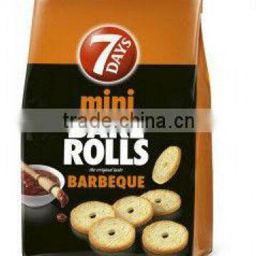 BAKE ROLLS 7 DAYS MINI BARBEQUE 80g