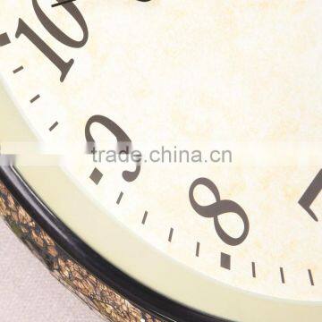 15" Handmade Antique Mosaic Decorative Oversized Design Wall Clock photo-5