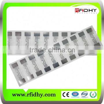 Asset tracking management 3*8 layout 13.56mhz fudan f08 rfid inlay/rfid wet inlay