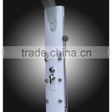 Multifunction resin massage shower panel