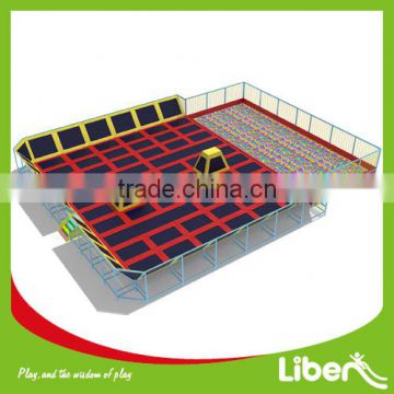 Indoor Children Large Trampolines with Foam Pit for Sale LE.BC.053