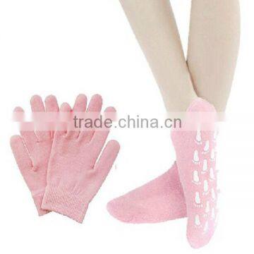 Multi colors antislip custom women moisture gel socks