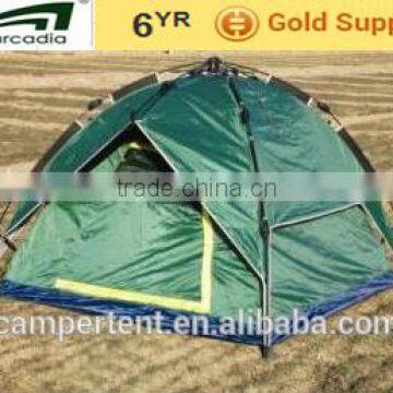 2015 Newest Factory High Quality 3 Person double Layer Outdoor Camping Tent